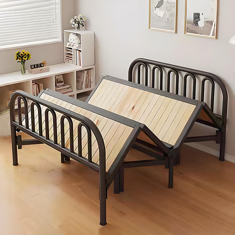 双人铁艺床家用加粗加厚宿舍床
