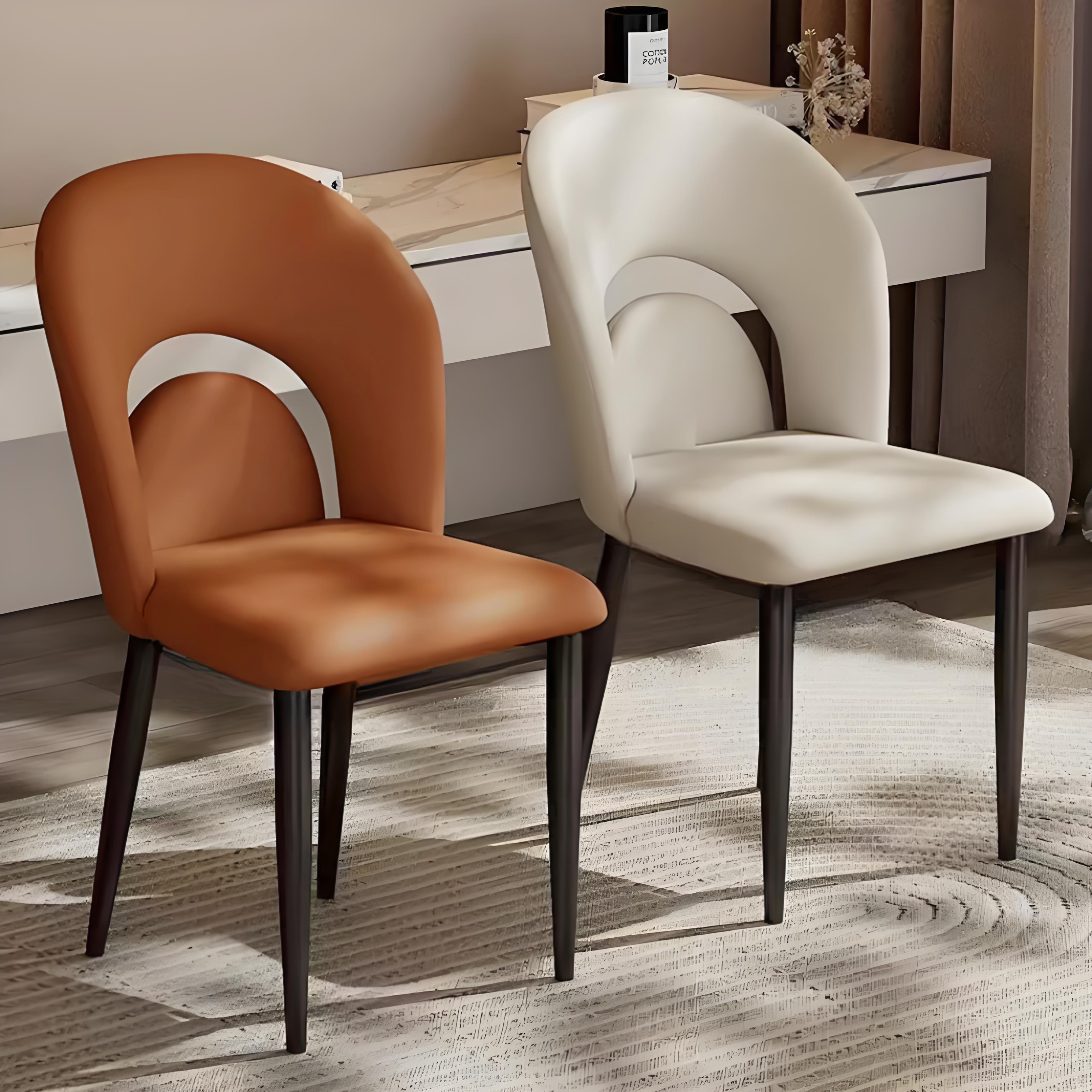 意式餐椅家用茶桌椅女生卧室