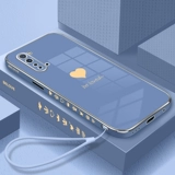 Подходит для чехла для мобильного телефона opporeno3pro, новый модный бренд с гальванопокрытием, маленькая любовь, чехол для мобильного телефона opporeno3, женский, 2021, новая версия Reno3 Vitality, силиконовая мягкая оболочка, все включено, версия 5g с защитой от падения