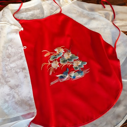 苏绣刺绣女成人性感肚兜