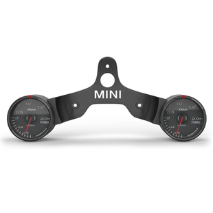 适用于宝马mini改装水温表cooper涡轮AG米老鼠表迷你赛车obd仪表
