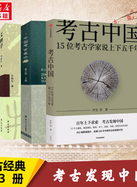 中国考古通论+文物学+考古中国