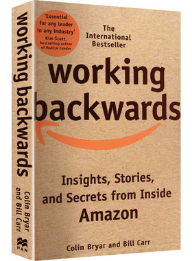 WORKING BACKWARDS PB 科林·布莱尔,比尔·卡尔 著 著 科普读物/自然科学/技术类原版书外版书 新华书店正版图书籍 泛图书公司