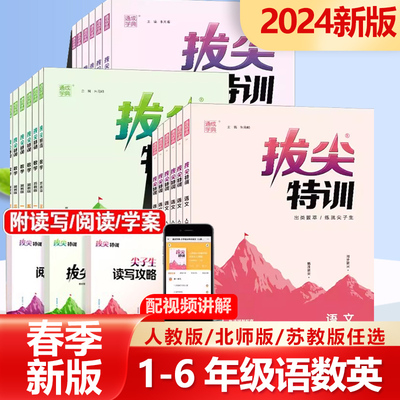 2024新版小学拔尖特训语