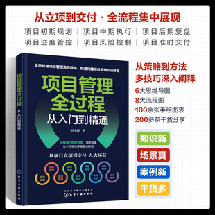 项目管理全过程从入门到精通 田金涛 著 管理学理论/MBA经管、励志 新华书店正版图书籍 化学工业出版社