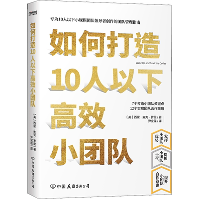 正版包邮 如何打造10人以下高效小团队专为新晋中层管理者量身打造的小规模团队管理指南7个打造小团队关键点12个实现团队合作策略