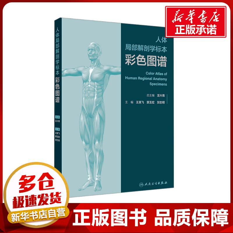 人体局部解剖学标本彩色图谱 王昊飞,景玉宏,贺志明 编 医学其它生活 新华书店正版图书籍 人民卫生出版社图片