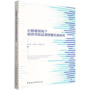 大数据视角下返贫风险监测预警机制研究 张劲松,马林茂,何东辰 著 著 经济理论经管、励志 新华书店正版图书籍