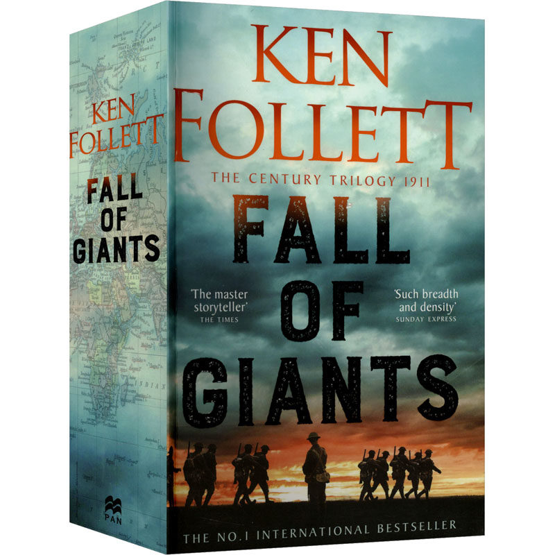 FALL OF GIANT 肯·福莱特 著 著 文学小说类原版书外版书 新华书店正版图书籍 英国麦克米伦出版集团