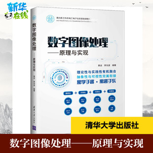 清華大學出版 黃進 李劍波 多媒體 專業科技 新 著 數字圖像處理——原理與實現 社 新華書店正版 圖書籍 圖形圖像