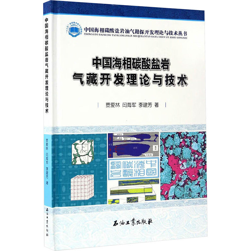 中国海相碳酸盐岩气藏开发理论与技术 贾爱林,闫海军,李建芳 著 社会学专业科技 新华书店正版图书籍 石油工业出版社