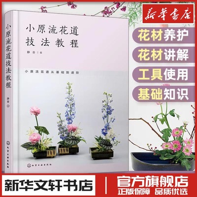 小原流花道技法教程 静香 详细讲解小原流基础花型要点和制作技法插花工具使用方法鲜花养护常识花艺爱好者参考书花艺教学培训教材