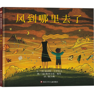 风到哪里去了/信谊世界精选图画书 (美)夏洛特·左罗托夫 著 陈丹燕 译 (意)斯蒂芬诺·维塔 绘 绘本/图画书/少儿动漫书少儿