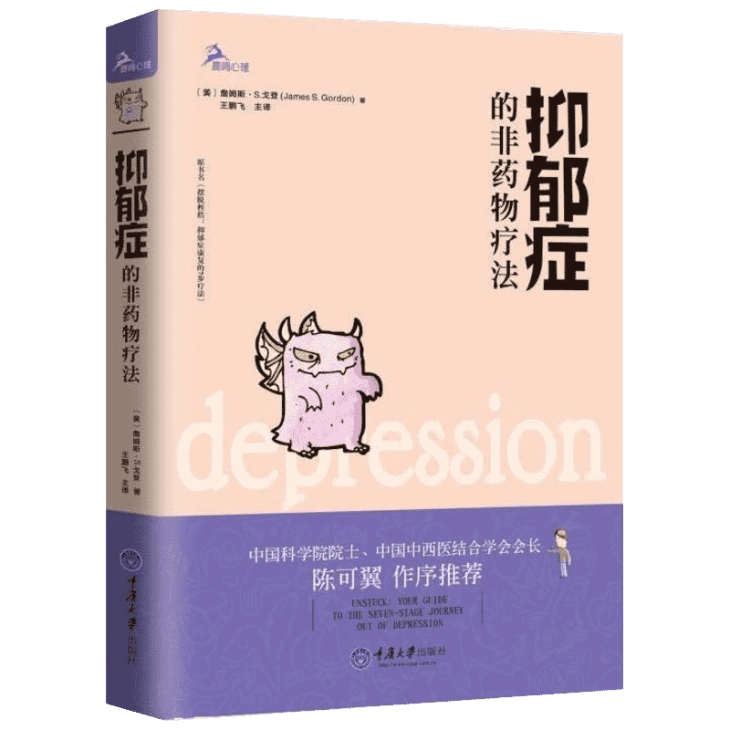 抑郁症的非药物疗法 (美)詹姆斯·S.戈登 王鹏飞译 心身互动医学方法帮你摆脱抑郁中科院院士陈可翼推荐 新华书店正版图书籍