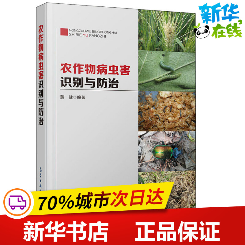 农作物病虫害识别与防治 黄健 著 农业基础科学专业科技 新华书店正版图书籍 气象出版社