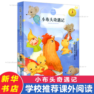 小布头奇遇记书一二年级孙幼军著南京大学出版社小学生课外阅读书二三四五六年级7-8-12-15岁儿童文学读物班主任推荐读物新华正版