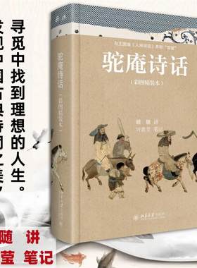 驼庵诗话 顾随,叶嘉莹 绘本/图画书/少儿动漫书文学 新华书店正版图书籍 北京大学出版社