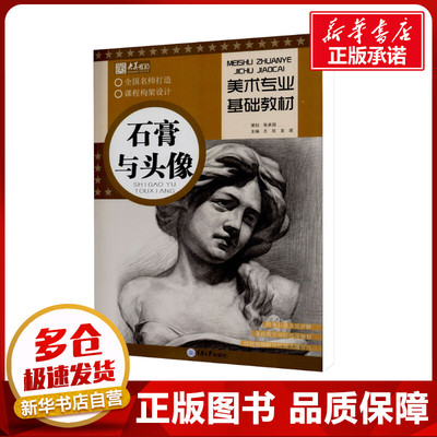 美术专业基础教材 石膏与头像 王欣,龙波 编 艺术理论（新）艺术 新华书店正版图书籍 重庆大学出版社
