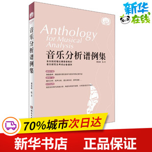 音乐 新 湖南文艺出版 谢福源 社 图书籍 著 新华书店正版 音乐分析谱例集 艺术