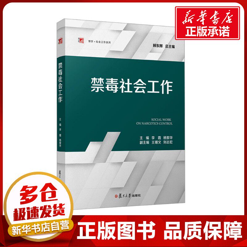 禁毒社会工作 李霞,杨黎华;王曙文,刘志宏 编 法学理论大中专 新华书店正版图书籍 复旦大学出版社
