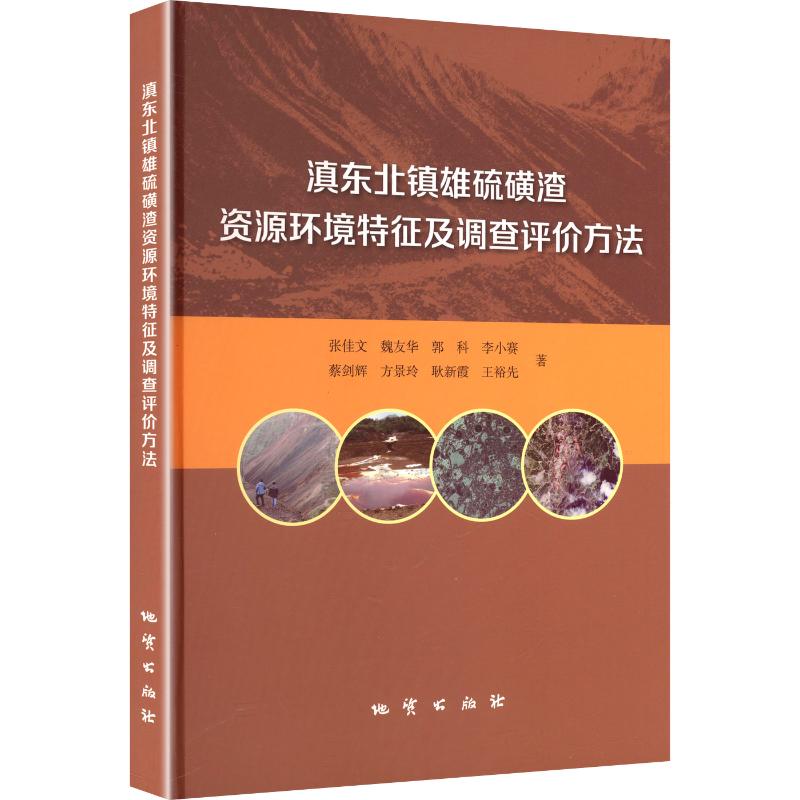 滇东北镇雄硫磺渣资源环境特征及调查评价方法 张佳文 等 著 著 冶金工业专业科技 新华书店正版图书籍 地质出版社