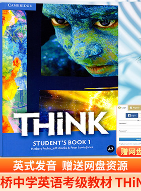 THINK LEVEL 1 STUDENT’S BOOK THINK 1级 学生书 Herbert Puchta 著 原版其它外版书 新华书店正版图书籍 FOREIGN PUBLISHER