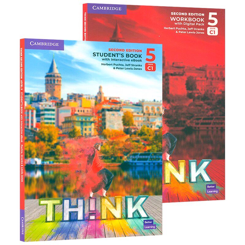 THINK 5（STUDENT'S BOOK&WORKBOOK）6ND EDITION HerbertPuchta 著 进口教材/考试类/工具书类原版书外版书 新华书店正版图书籍