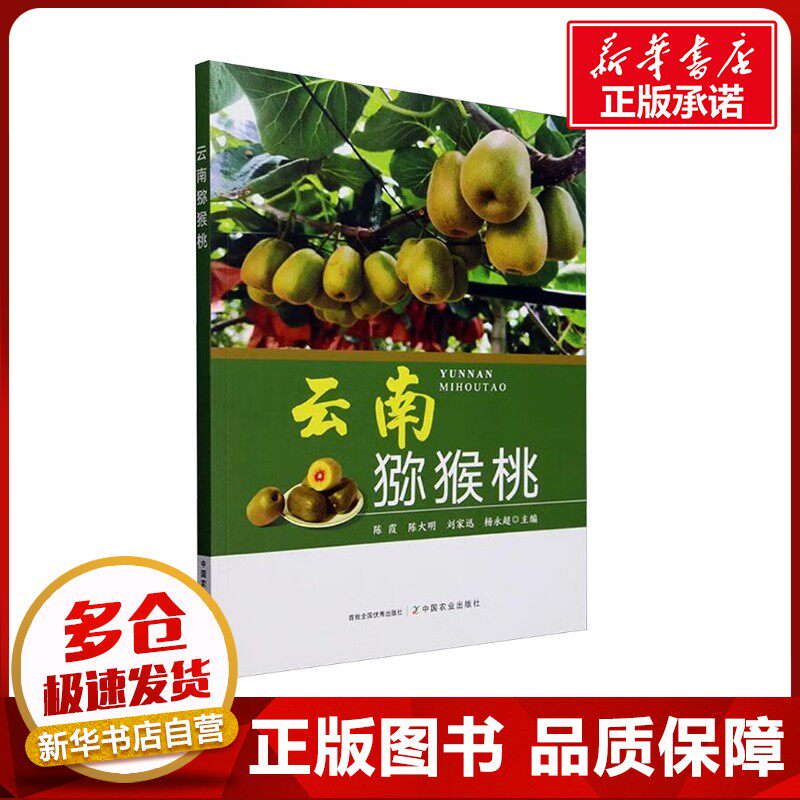 云南猕猴桃 陈霞 等 编 农业基础科学专业科技 新华书店正版图书籍 中国农业出版社