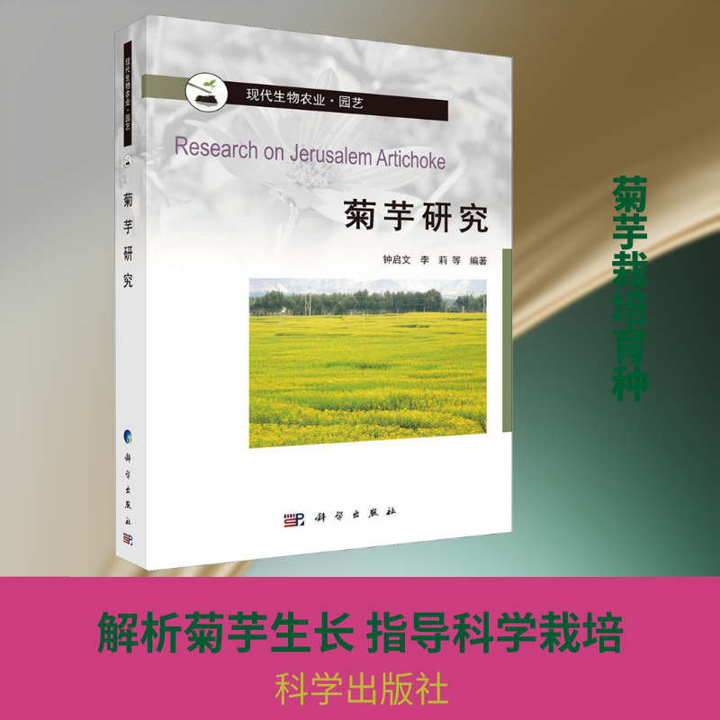 菊芋研究 钟启文 等 著 农业基础科学专业科技 新华书店正版图书籍 科学出版社