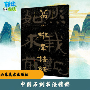 字帖书籍艺术 社 赖非 山东美术出版 图书籍 新华书店正版 篆刻 书法 编 葛山维摩诘经 中国石刻书法精粹