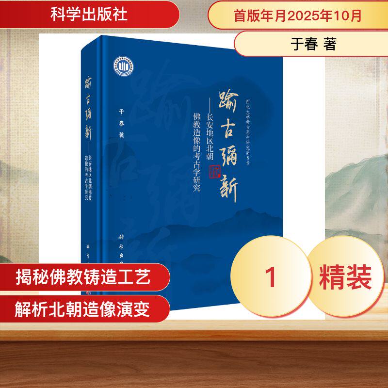 踰古弥新——长安地区北朝佛教造像的考古学研究 于春 著 著 文物/考古社科 新华书店正版图书籍 科学出版社