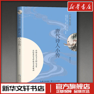 唐代诗人小传 马宁川 著 历史人物文学 新华书店正版图书籍 长江文艺出版社