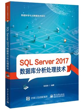 SQL SERVER 2017 数据库分析处理技术/张延松 张延松 著 大学教材大中专 新华书店正版图书籍 电子工业出版社