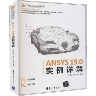 ANSYS19.0实例详解 李大勇,周宝 编 其它计算机/网络书籍专业科技 新华书店正版图书籍 清华大学出版社
