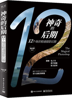神奇的后期 12个场景精通摄影后期 刘高攀 编 摄影艺术（新）艺术 新华书店正版图书籍 电子工业出版社