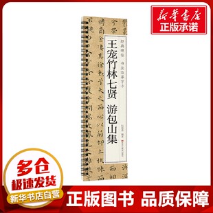 王宠竹林七贤 游包山集 耘俗斋 编 书法/篆刻/字帖书籍艺术 新华书店正版图书籍 黑龙江美术出版社