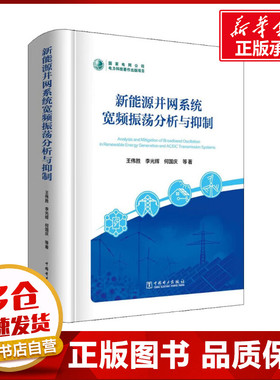 新能源并网系统宽频振荡分析与抑制 王伟胜 等 著 能源与动力工程专业科技 新华书店正版图书籍 中国电力出版社