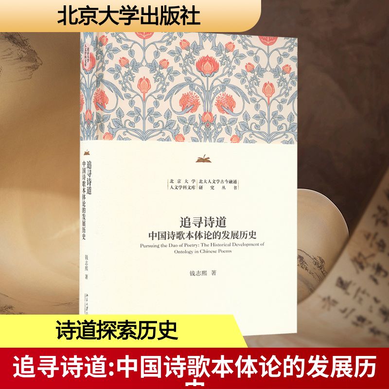 追寻诗道 中国诗歌本体论的发展历史 钱志熙 著 著 历史知识读物文学 新华书店正版图书籍 北京大学出版社