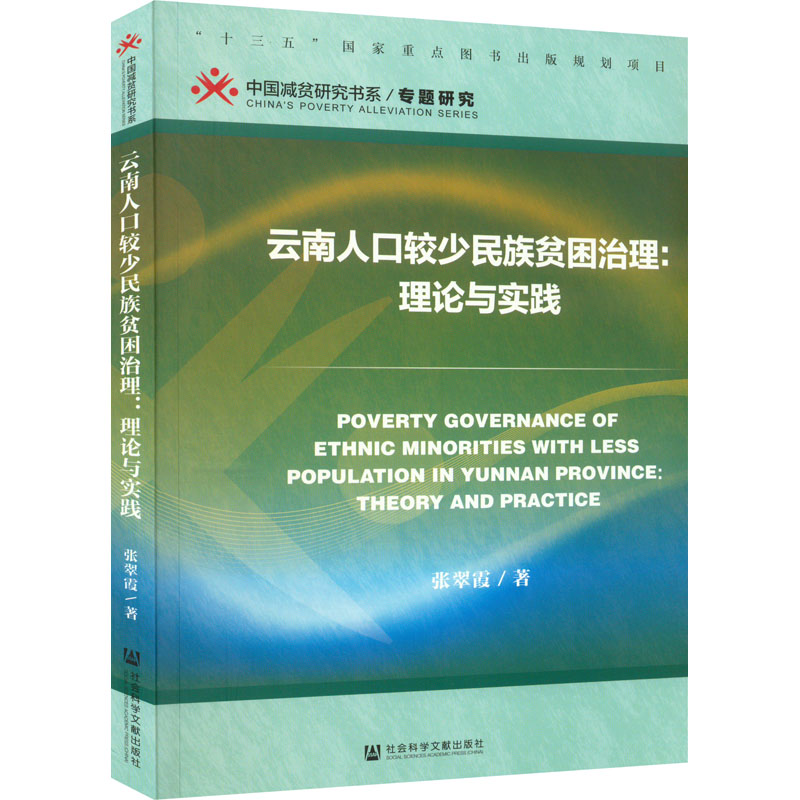 云南人口较少民族贫困治理:理论与实践 张翠霞 著 经济理论经管、