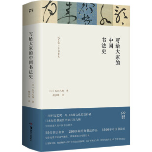 自由组合套装 中国书法史 傅彦瑶 写给大家 艺术 湖南美术出版 石川九杨 图书籍 日 社 著 新华书店正版 译