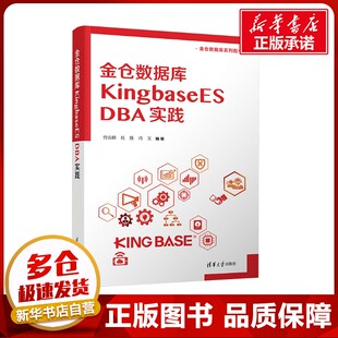 金仓数据库KingbaseES DBA实践 曾庆峰,杜胜,冯玉 编 数据库大中专 新华书店正版图书籍 清华大学出版社