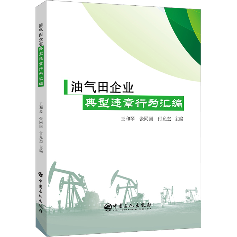 油气田企业典型违章行为汇编 王和琴,张同国,付允杰 编 石油 天然气工业专业科技 新华书店正版图书籍 中国石化出版社