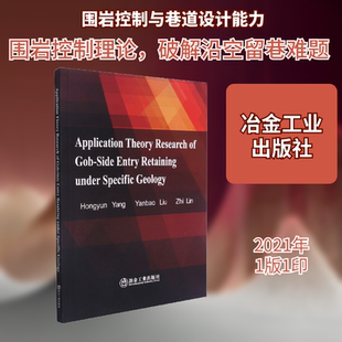 特定地质条件沿空留巷应用理论研究 杨红运,刘延保,林志 著 冶金工业专业科技 新华书店正版图书籍 冶金工业出版社