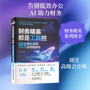财务精英都是工具控：CFO手把手教你用AI实现财务数智化 刘洋 著 著 会计经管、励志 新华书店正版图书籍 中国铁道出版社有限公司