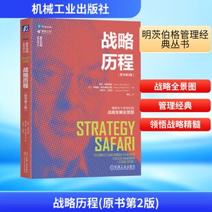 战略历程(原书第2版) (加)亨利·明茨伯格,(加)布鲁斯·阿尔斯特兰德,(加)约瑟夫·兰佩尔 著 魏江 译 战略管理经管、励志