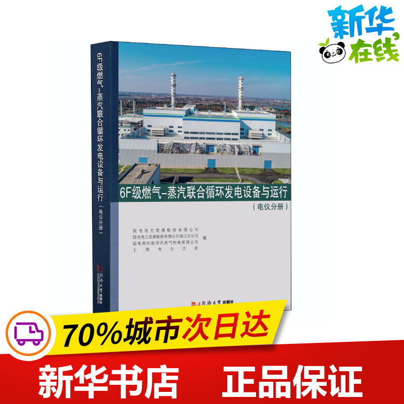 6F级燃气-蒸汽联合循环发电设备与运行(电仪分册) 国电电力发展股份有限公司 等 编 建筑/水利（新）专业科技 新华书店正版图书籍