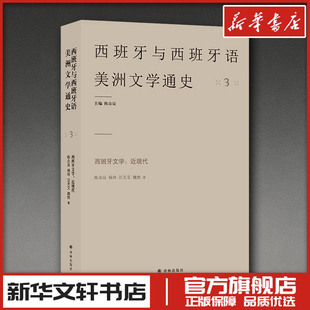西班牙与西班牙语美洲文学通史~西班牙文学：近现代 陈众议 等 著 著 文学理论/文学评论与研究文学 新华书店正版图书籍