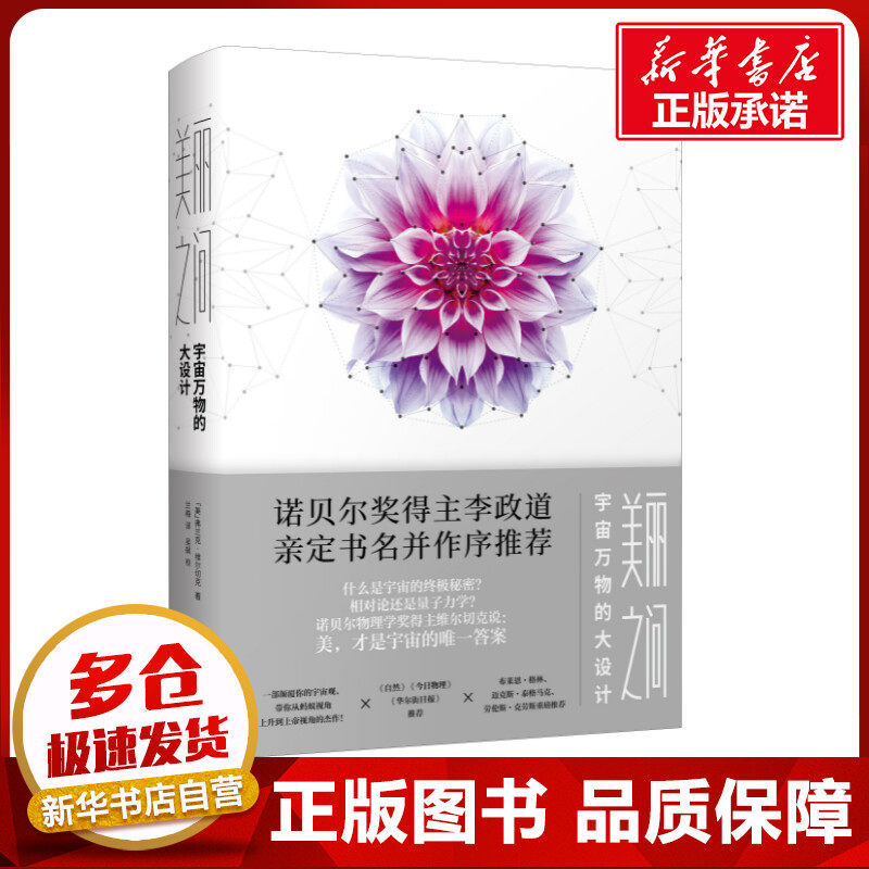 美丽之问 宇宙万物的大设计 弗兰克维尔切克 圆脊精装 华裔科学家李政道手写序言并为中文版定名 一本书饱览2500的科学艺术与哲学