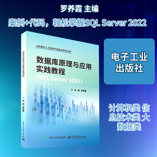 数据库原理与应用实践教程(SQL Server2022) 罗养霞 主编 编 大学教材大中专 新华书店正版图书籍 电子工业出版社