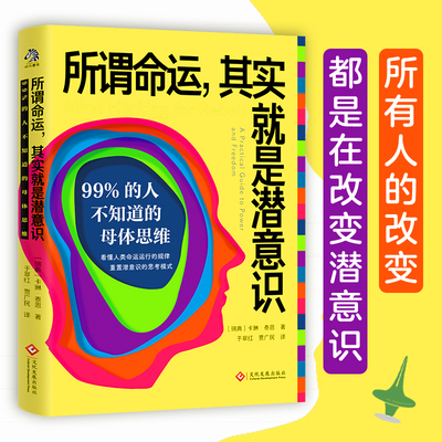 所谓命运,其实就是潜意识 99%的人不知道的母体思维 (瑞典)卡琳·泰恩 著 于翠红,贾广民 译 心理学经管、励志